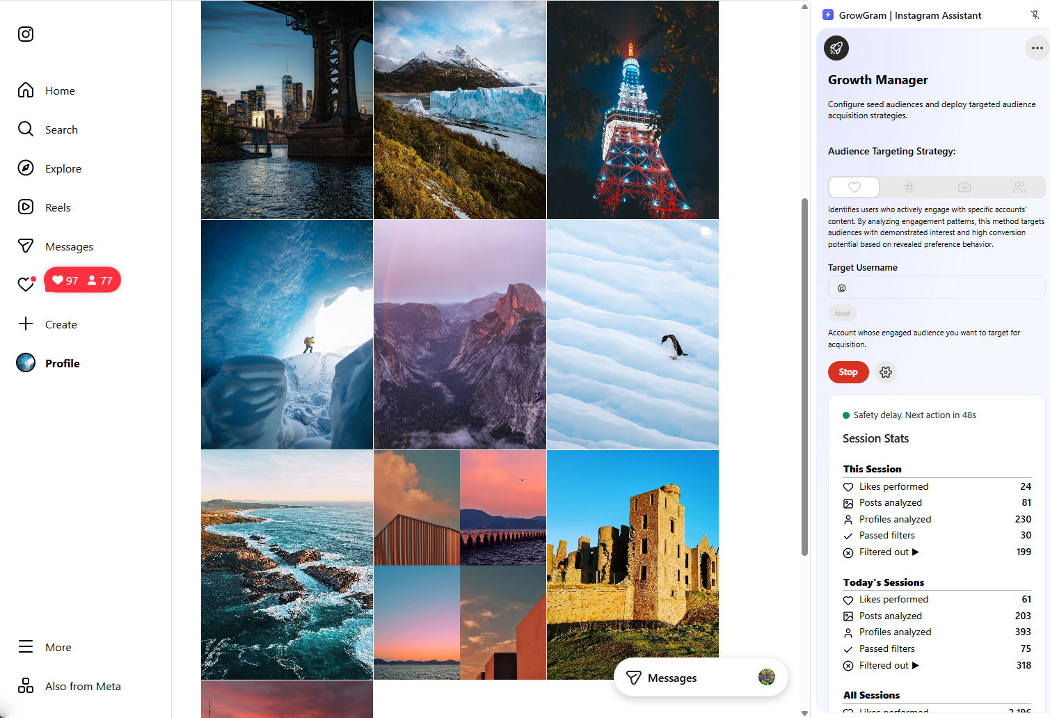 Orbit App Interface